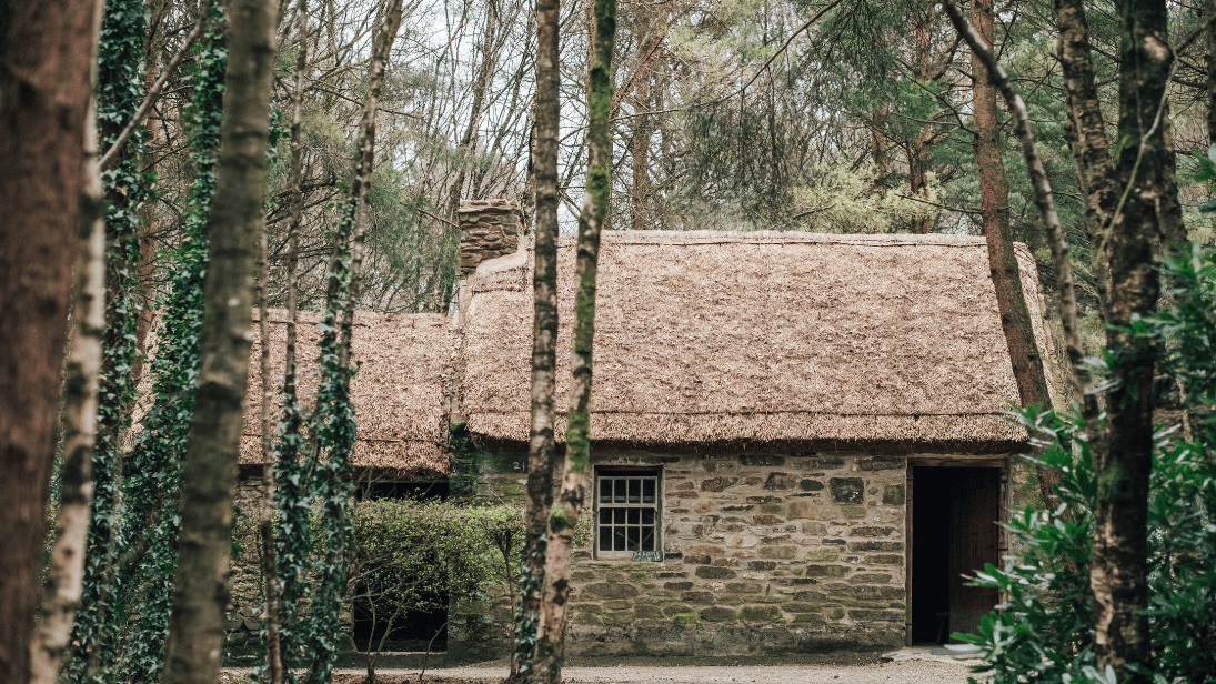 a cottage in ulster american folk park