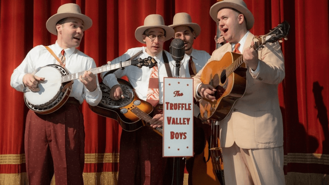 four male members for the truffle valley boys band