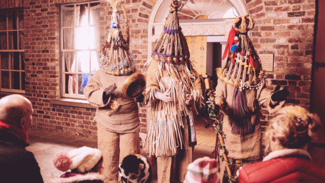 A Christmas evening with the Mummers at Ulster American Folk Park
